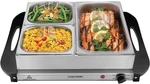 Chefman Electric Buffet Server + Warming Tray (open Box). Fixed Price $45.99.