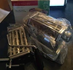 Villaware Al Dente Pasta Machine 177 Pro Chrome Steel Construction Thicknesses. Fixed Price $30.45.