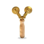 Gondola Homemade Pasta Cutter - Double Wheel (festooned & Smooth) .... Fixed Price $119.15.