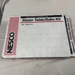 Nesco Accessory Bake Kit Steam Table For Roaster Oven #4912-10. Fixed Price $40.00.