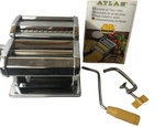 Villaware Atlas Pasta Maker 170 Hand Crank Stainless Steel Italy. Fixed Price $34.95.