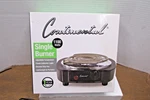 Continental Single Burner 1100 Watts Model CE23309 Open Box. Fixed Price $18.00.