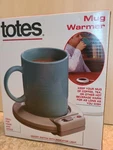 Totes Mug Warmer Model #71413 Great Keep Your Coffee & Tea Hot Kitchen Gear. Fixed Price $9.99.