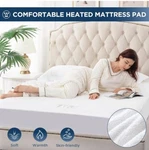 Westinghouse Heated Mattress Pad Queen Size 60X80 Inch Bed Warmer Electric Cold. Fixed Price $88.00.