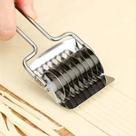 Pasta Maker Stainless Steel Noodle Lattice Roller Pastry Wheel Cutter Spaghet.... Fixed Price $15.26.