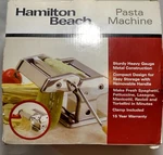 Hamilton Beach Pasta Machine *sturdy Heavy Gauge Metal Construction* 20171. Fixed Price $25.00.