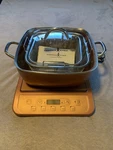 Copper Chef Induction Cooktop Hot Plate 1300 Watts KC16067-00300 W/ Cooking Set. Fixed Price $69.99.