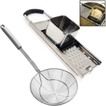 Premium Grade Stainless Steel Spaetzle Maker With Comfort Grip Handle, Silver. Fixed Price $27.46.