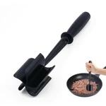 Meat Chopper, 5 Curve Blades Ground Beef Smasher, Heat Resistant Hamburger Sm.... Fixed Price $11.79.