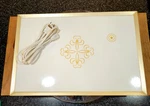 Vintage 1970S Cornwall Electric Warming Tray Model 1101 Adjustable Thermostat. Fixed Price $28.00.