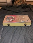 Vintage 1982 Capitol W/ Rare Boil Pan & Burner UL-245C Works Is Great Condi. Fixed Price $129.95.