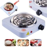 Electric Camping Single Burner Hot Plate Portable Heating Cooking Stove Dorm Usa. Fixed Price $14.99.