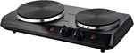 Ovente Electric Countertop Double Burner, 1700W Cooktop With 7.25" And 6.10" Cas. Fixed Price $44.59.
