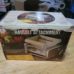 Vintage Pasta Pro Ravioli Attachment For Maker Italy B 3803. Fixed Price $18.74.