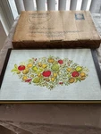 Vintage Warm-o-tray Spice Of Life Warming Mid Century Mushrooms Hot Plate. Fixed Price $49.00.