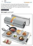 Electric Warming Tray Adjustable Temperatures For Parties And Home Daily Use. Fixed Price $17.05.