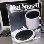 Salton Hot Spot Set Coffee And Beverage Warmer 1987 Vintage Nib. Fixed Price $16.77.