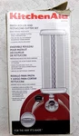 Kitchen Aid Kfetpra Pasta Roller Fettuccine Cutter Set Nickel Chrome Italy. Fixed Price $89.00.