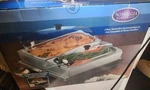 Nostalgia Electric 2-STATION Stainless Buffet Server & Warming Tray Mint Cond.. Fixed Price $54.99.