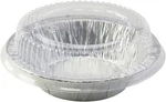 Kitchendance Disposable Aluminum Foil Tart Pan With Lid - 5". Fixed Price $40.49.