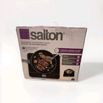 Salton Induction Cooktop SAL3019, Temperature Probe, Touch Control, Black. Fixed Price $118.35.