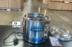 New 4 Basket Electric Noodle Pasta Ramen Seafood Veggies Cooker Boiler 220V. Fixed Price $309.00.