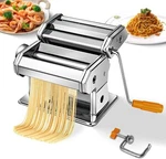 Pasta Maker Machine Stainless Steel Roller Noodles Cutter For Spaghetti. Fixed Price $33.41.