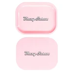 Blazy Susan Single Metal Tray With Lid 8 Design, Small Size Durable. Fixed Price $9.99.