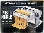 Ovente Stainless Steel Pasta Maker 150MM With Cutter Silver PA515S New. Fixed Price $24.98.