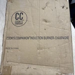 Cooks Companion Induction Burner- Champagne 1500W. Fixed Price $80.00.