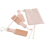 Affdeup Gnocchi Board Wood Set With 3 Rollers & Storage Bag Standard, Natural. Fixed Price $22.07.
