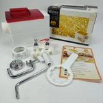 Marcato Regina Wellness Pasta Maker Hand Crank 5 Shapes With Box Manual Complete. Fixed Price $39.99.