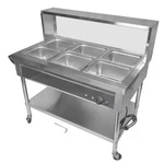 Commercial Food Warmer 1500W Stainless Steel Server For Party Restaurant Hotel. Fixed Price $437.00.