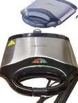 Waffle Maker 2 Slice Cookinex Cool Touch Handles Indicator Light Easy Clean. Fixed Price $22.99.