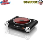 Portable Electric Hot Plate 1200 W Adjustable Temperature Infrared Cooking Stove. Fixed Price $63.14.