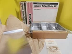 Nesco Accessory Bake Kit Steam Table For Roaster Oven #4912-10. Fixed Price $32.00.