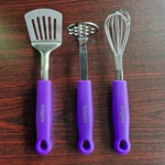 Xidgets Stainless Steel Mini Utensil Gadget Set 3 Pcs. Heavy-duty Essentials .... Fixed Price $24.00.