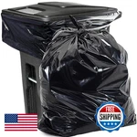 Aluf Plastics PG6-9560 Heavy Duty 96 Gallon Trash Can Liners Huge 50. Fixed Price $80.99.