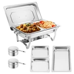 Chafing Dish For Buffet Stainless Steel Servers Food Warmer Sets Banquet. Fixed Price $53.99.