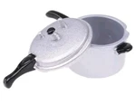 Pressure Cooker Miniature Model Diorama Dollhouse 2 Pieces Metal Pot. Fixed Price $9.00.