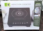 Greenpan Induction Cooktop 1800W Single Burner Black Glass 5 Settings Electric. Fixed Price $129.99.