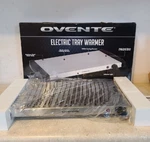Ovente Electric Warming Tray W/adjustable Temperature (silver FW150S). Fixed Price $30.00.