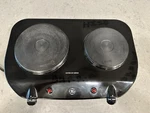 Double Burner Table Stove Model 168996 General Electric. Fixed Price $35.00.