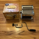Marcato Atlas 150 Pasta Maker Machine Stainless Steel Made Italy. Fixed Price $30.00.