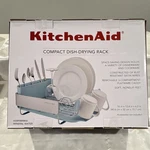 Kitchenaid Compact Dish Drying Rack - 3 Compartment Rust Resistant Brand New. Fixed Price $54.99.