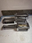 Marcato Atlas Motor 150 Mm Deluxe Pasta Maker Silver Metal Missing Handle. Fixed Price $99.99.