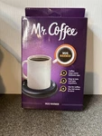 Brand New & Complete In Box Mr. Coffee Electric Mug Warmer Heater Black. Fixed Price $14.99.