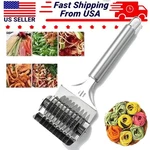 1PC Manual Stainless Steel Noodle Cutter Roller Dough Pasta Maker. Fixed Price $8.99.