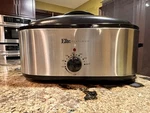 Elite Platinum 18QRT Electric Roaster Oven. Fixed Price $47.45.