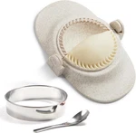 Empanada Maker Press, 6 Inch Extra Large Dumpling Set With Dough Cutter,. Fixed Price $34.97.